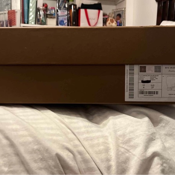 WMNS Burberry Strap Detail House Check and Rubber Rain boots Size 6 US - Picture 2 of 3